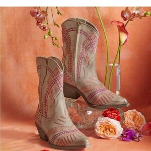 Marco Delli “The Italian Cowboy”, Solaria Boots by Sundance, gray multi, NIB, 39
